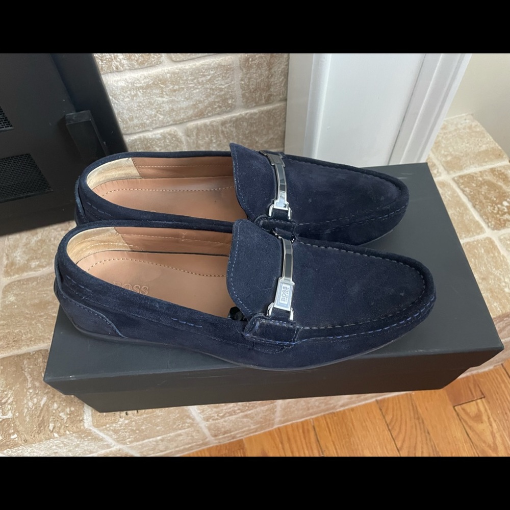 Hugo Boss Suede Men’s Loafers Sz 8